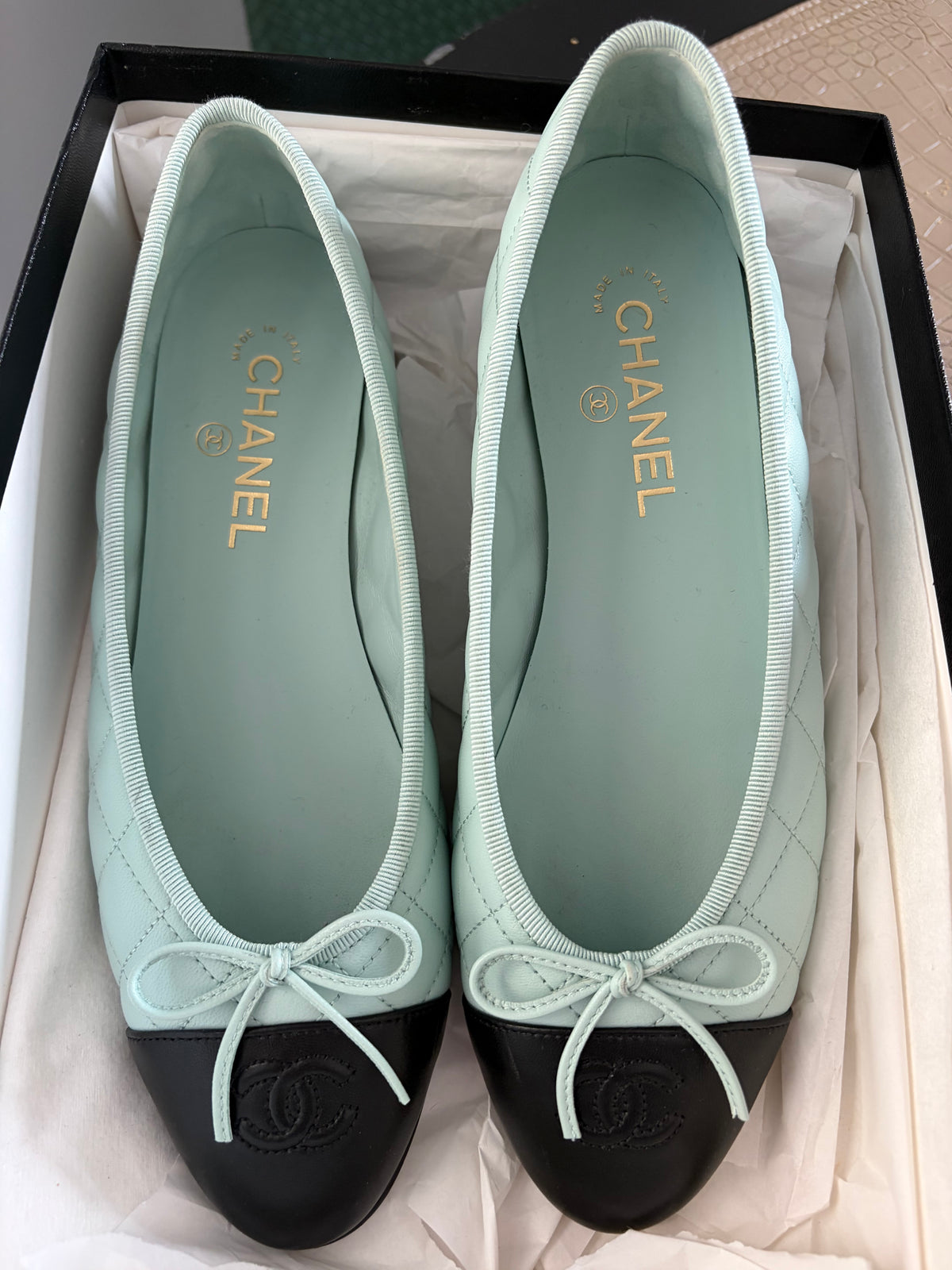 Rare Color Chanel Flat Size 9.5