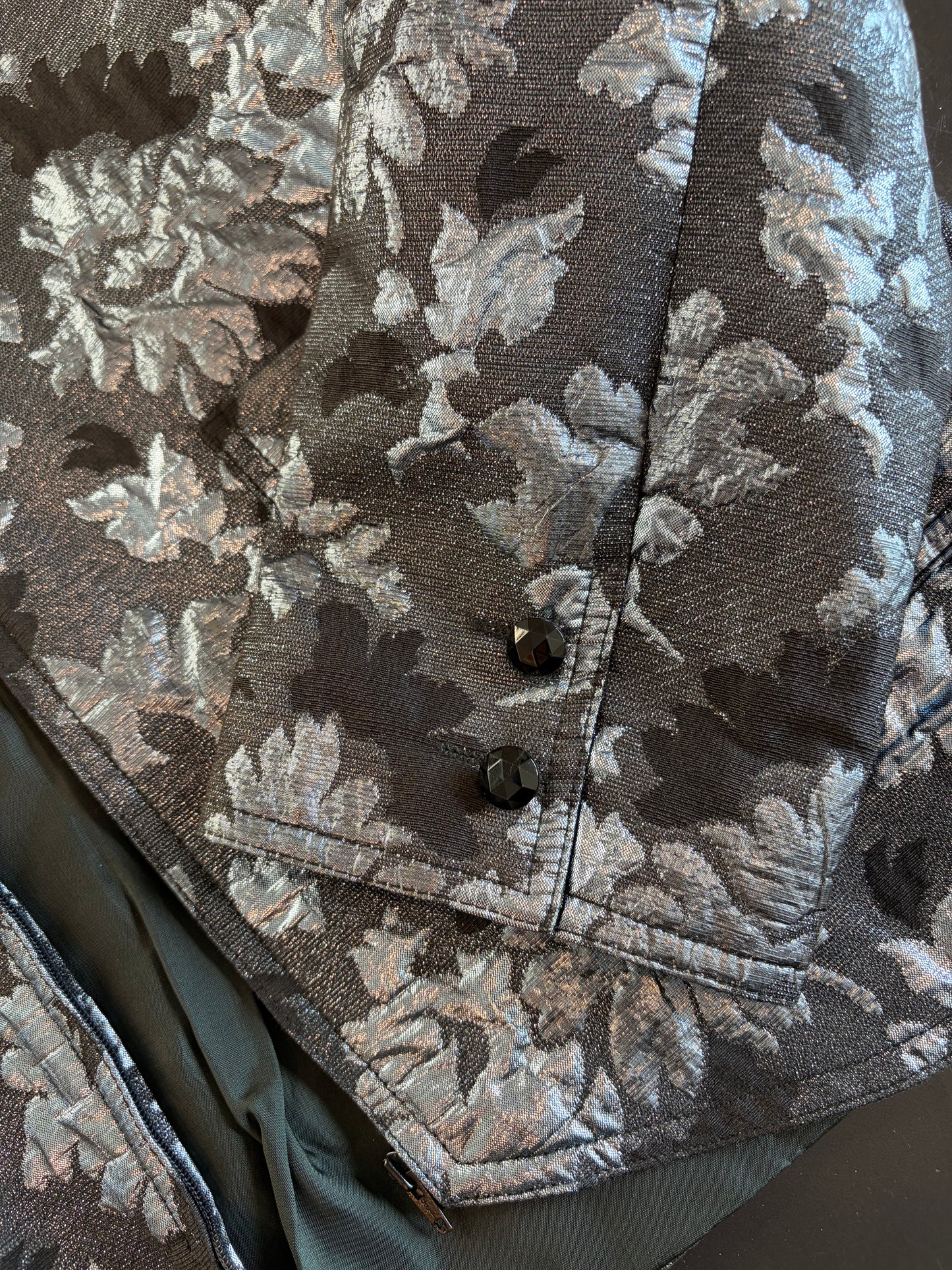 Valentino 1980s Textured Evening Jacket