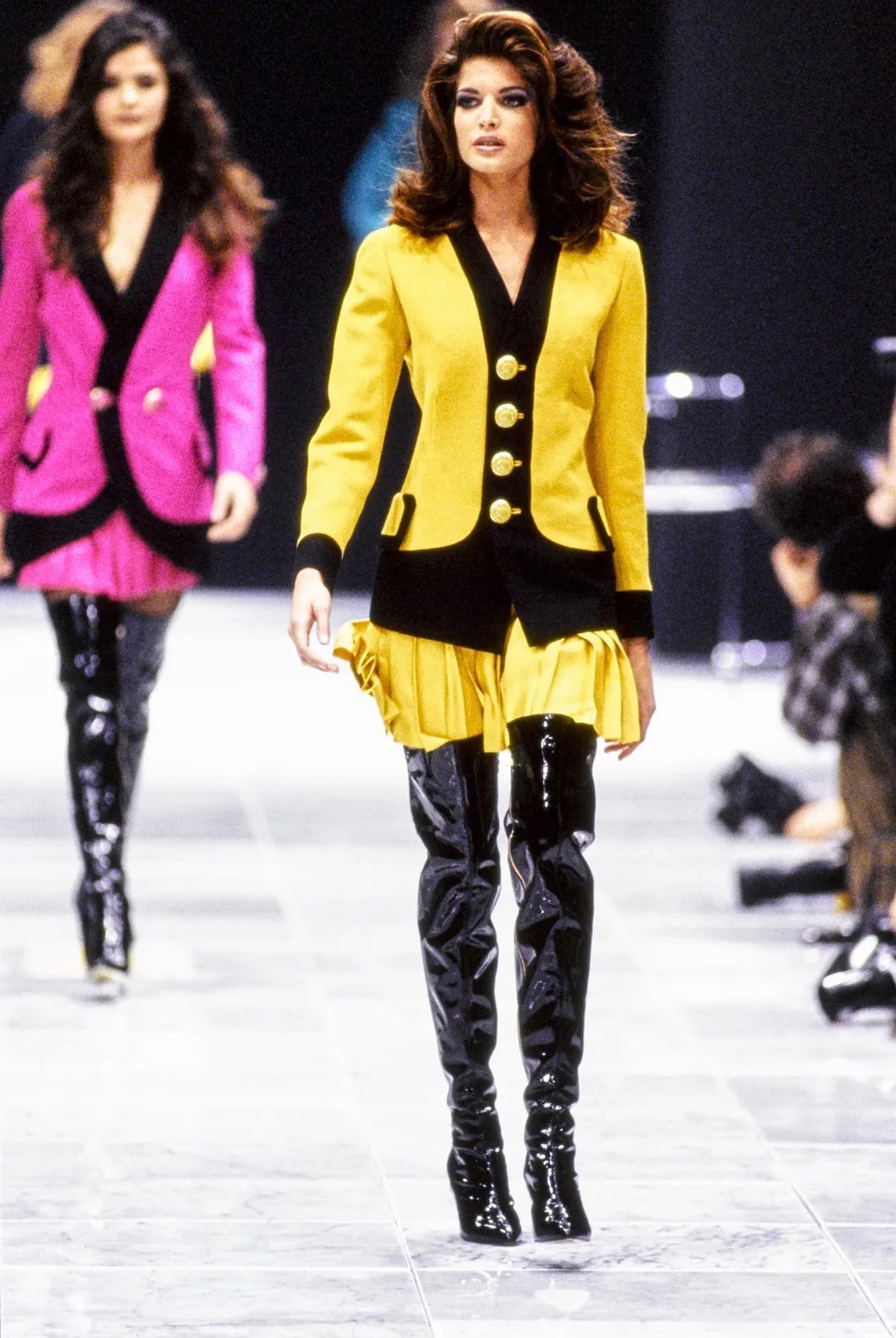 Gianni Versace 1991 Runway Evening Jacket