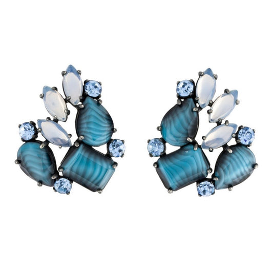 1950's Schiaparelli Clip-On Earrings